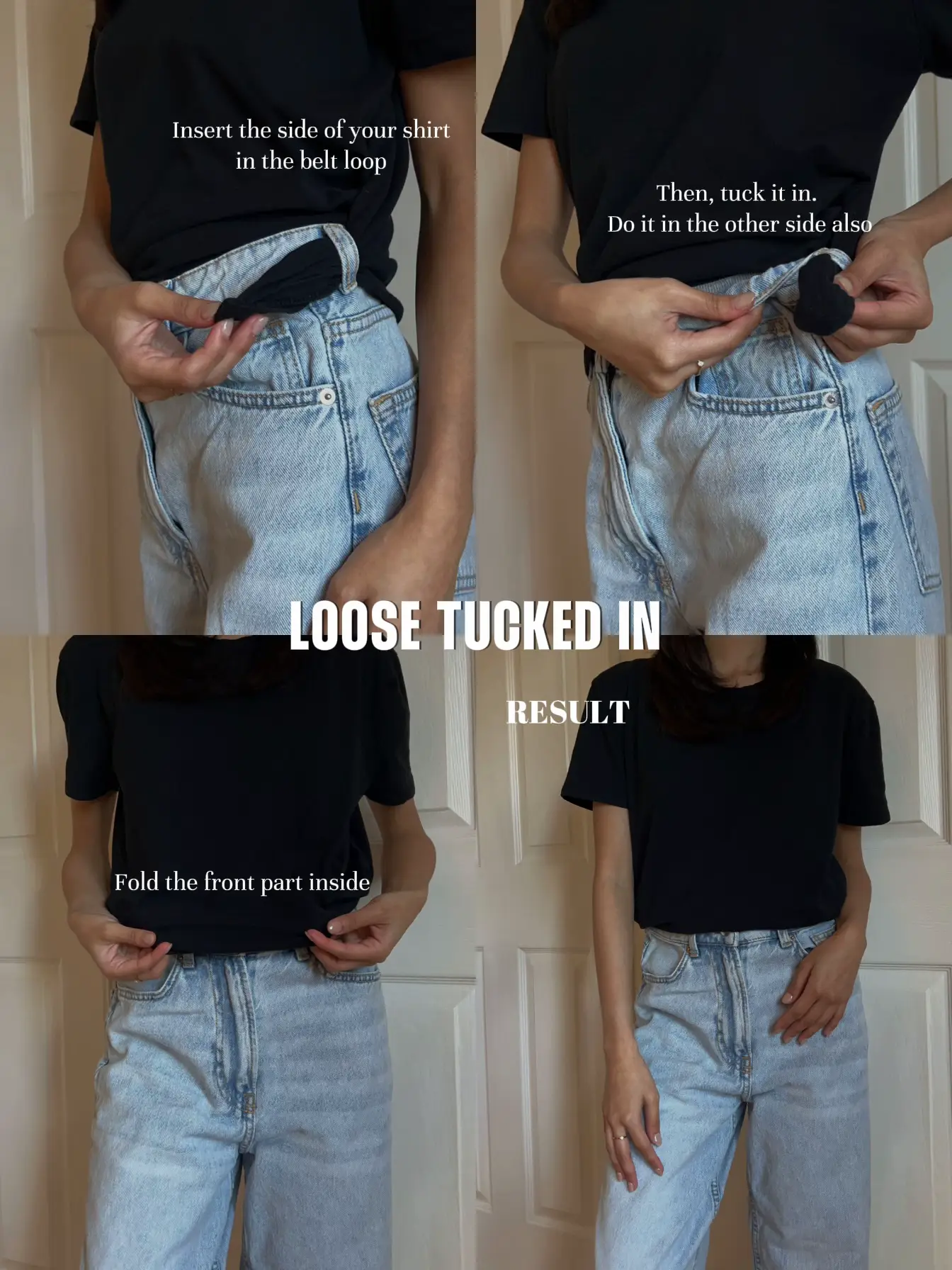 How to Front Tuck Your Shirt