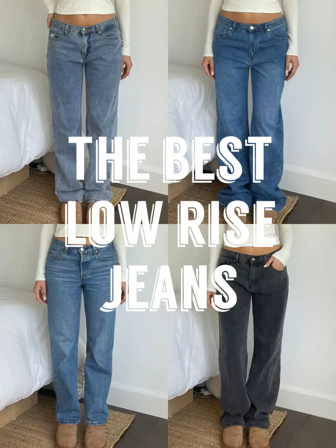V-Front Low Rise Pants & Jeans Are Trending For Fall