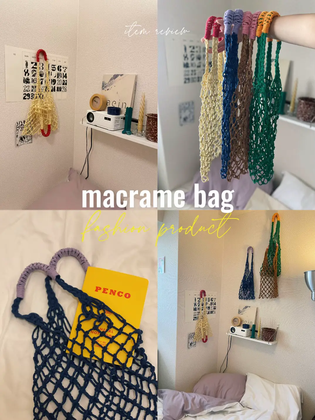 マクラメバッグをハンドメイド  💞 | emが投稿したフォトブック | Lemon8