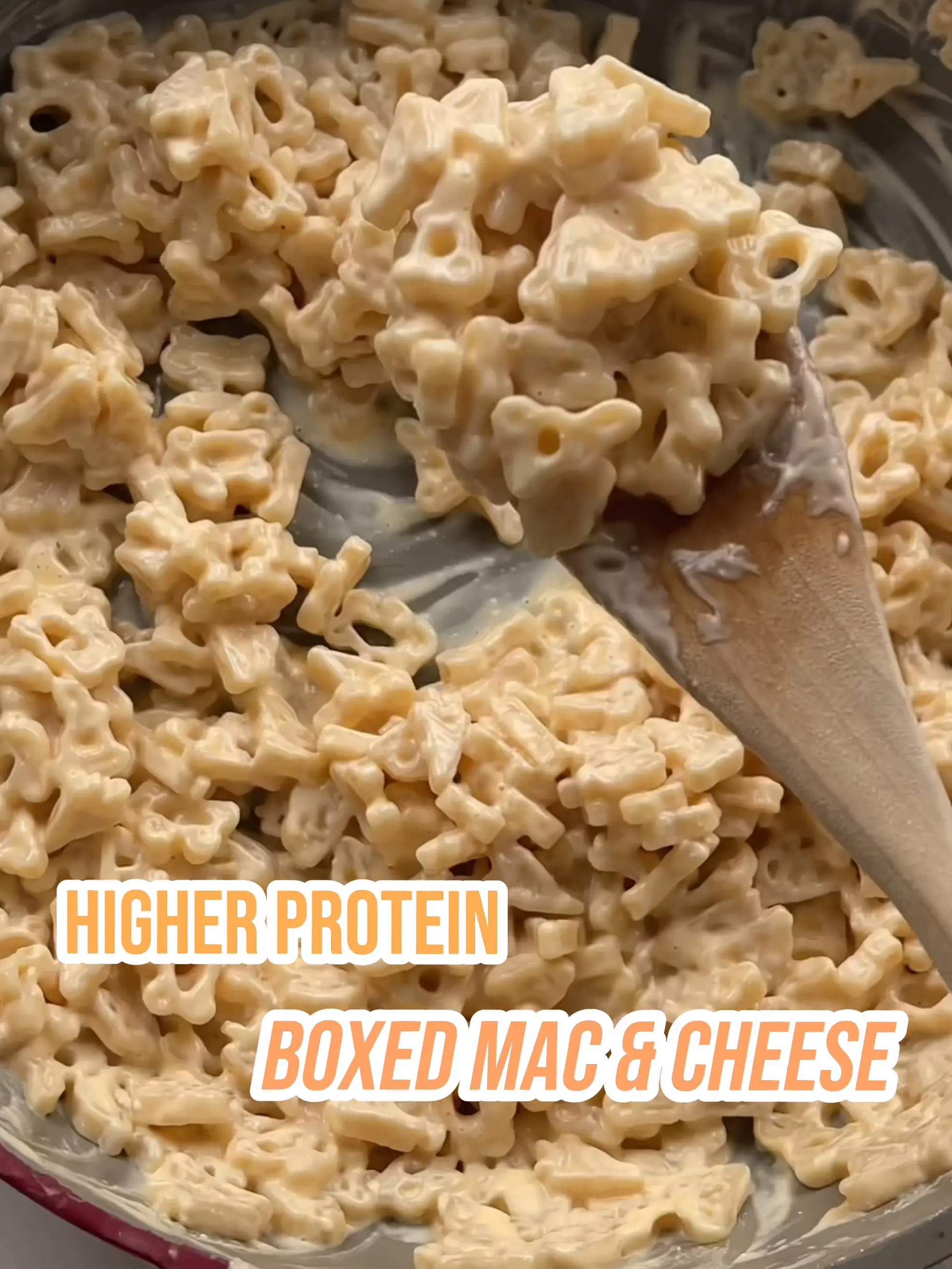 HIGHER PROTEIN BOXED MAC & CHEESE ✨✨✨