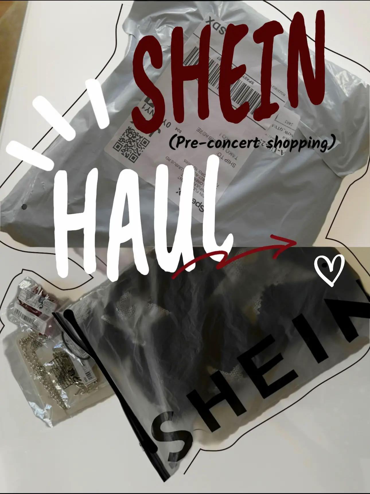 Seasonal Steal shein bags packaging 