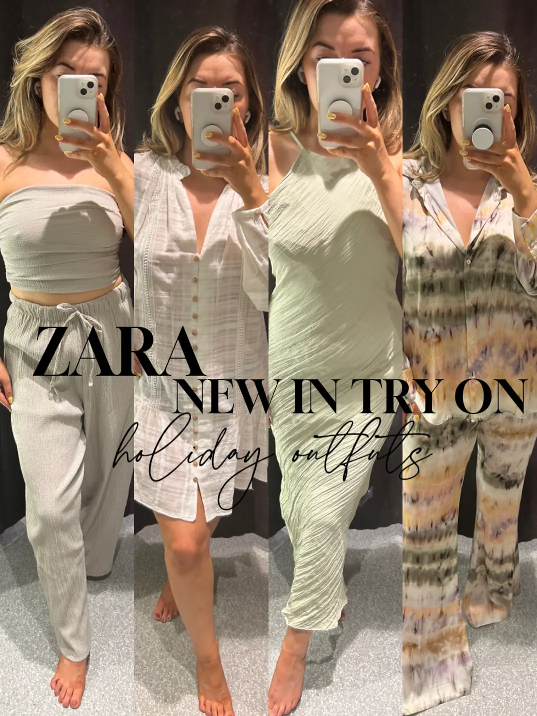 NEW IN @ ZARA : HOLIDAY DAY OUTFITS