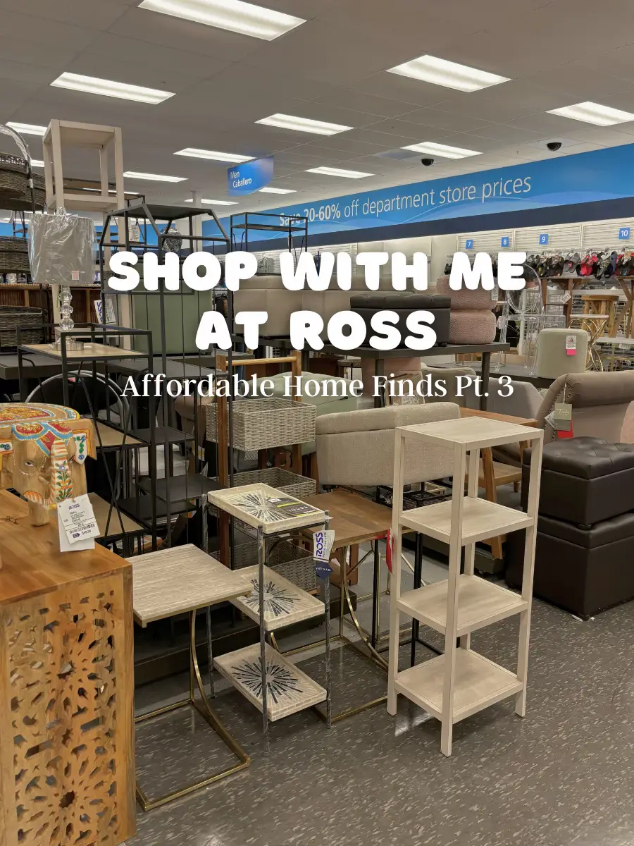 Furniture at ross dress for less best sale