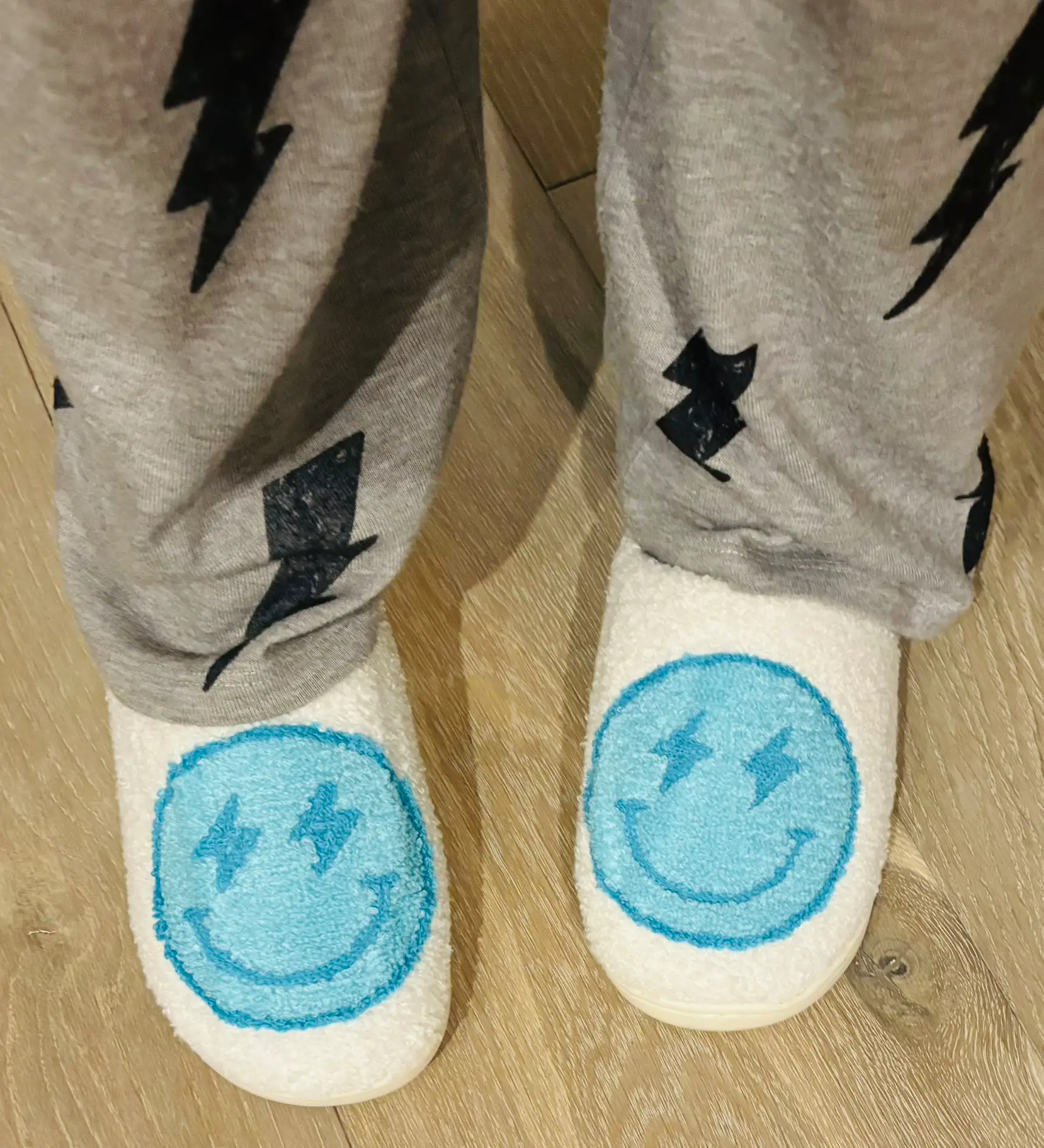 Delight Your Feet Smiley Face Slippers from Walgreens