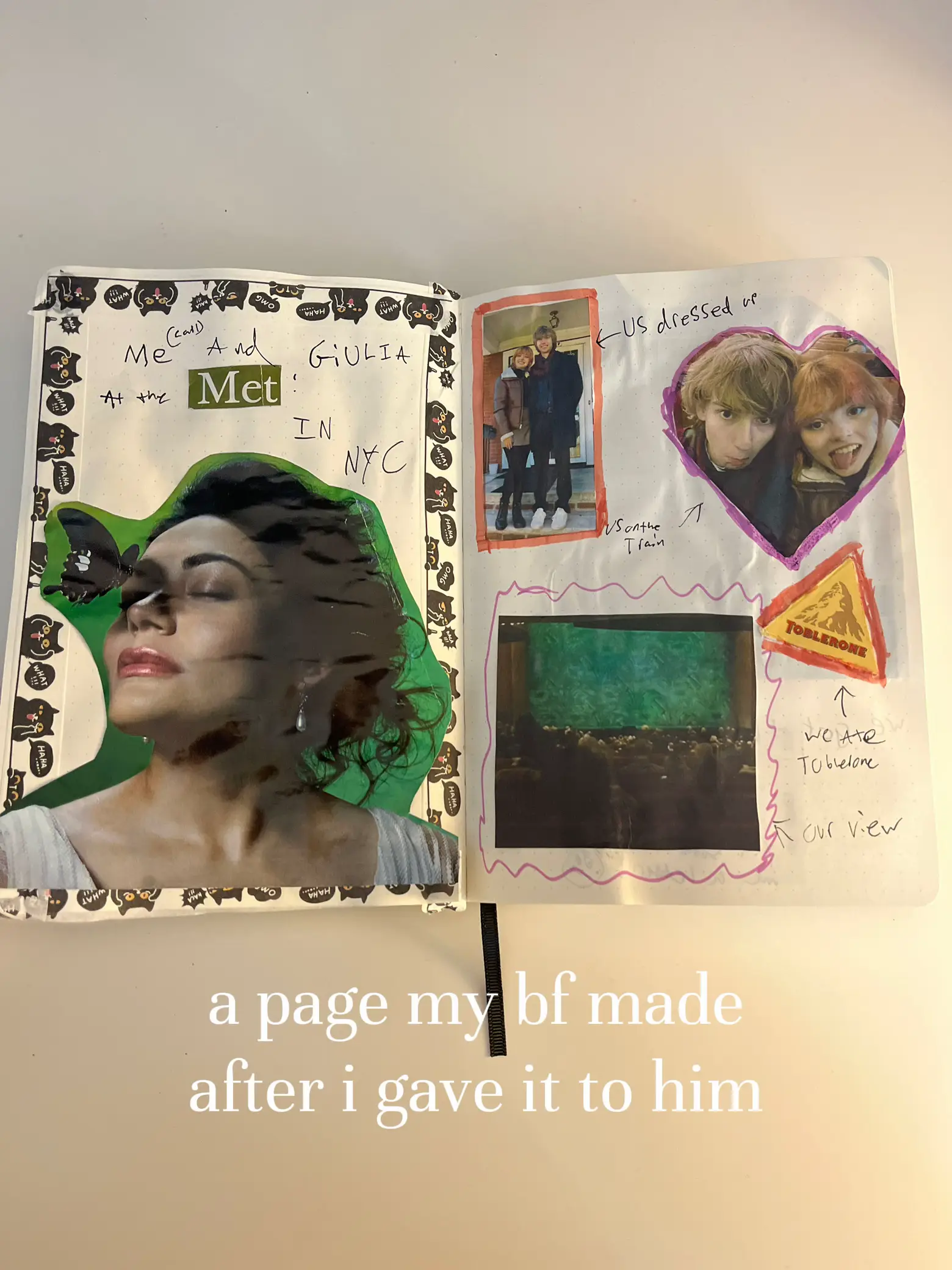 Leather Scrapbook Album 80 Pages Love Memory Photo Book Album 8.5x11in  Scrapbook