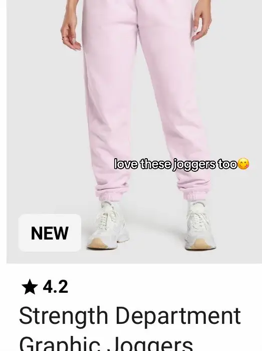 Gymshark Joggers On Clearance - Womens GS Power Light Pink