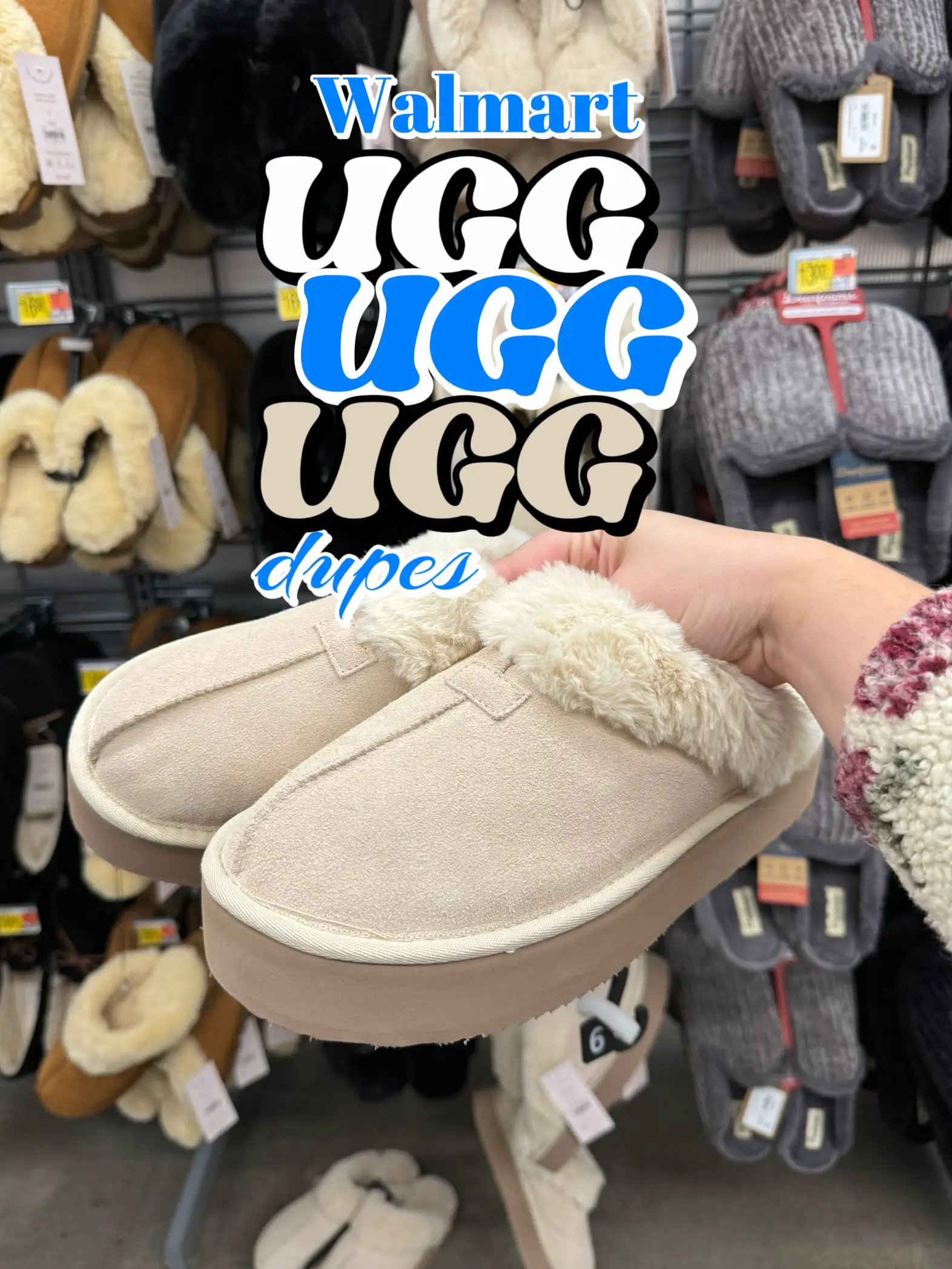 Walmart best sale ugg slippers