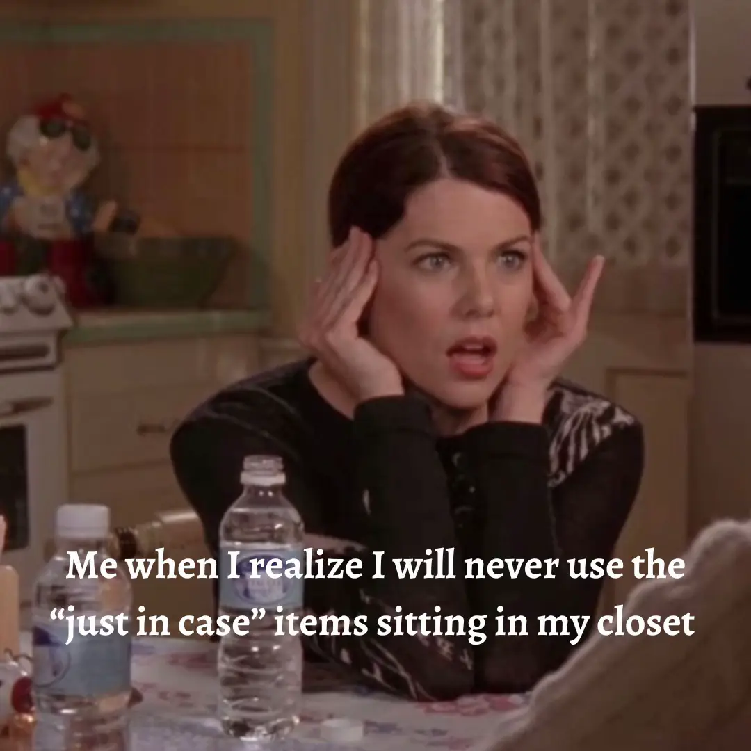 Gilmore Girls - First I drink the coffee Water Bottle by Quote