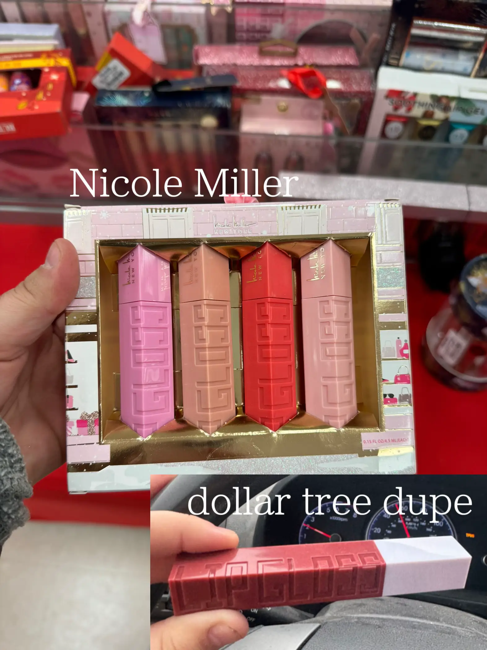 I found a Dollar Tree dupe for The Pink Stuff - I cleaned the same