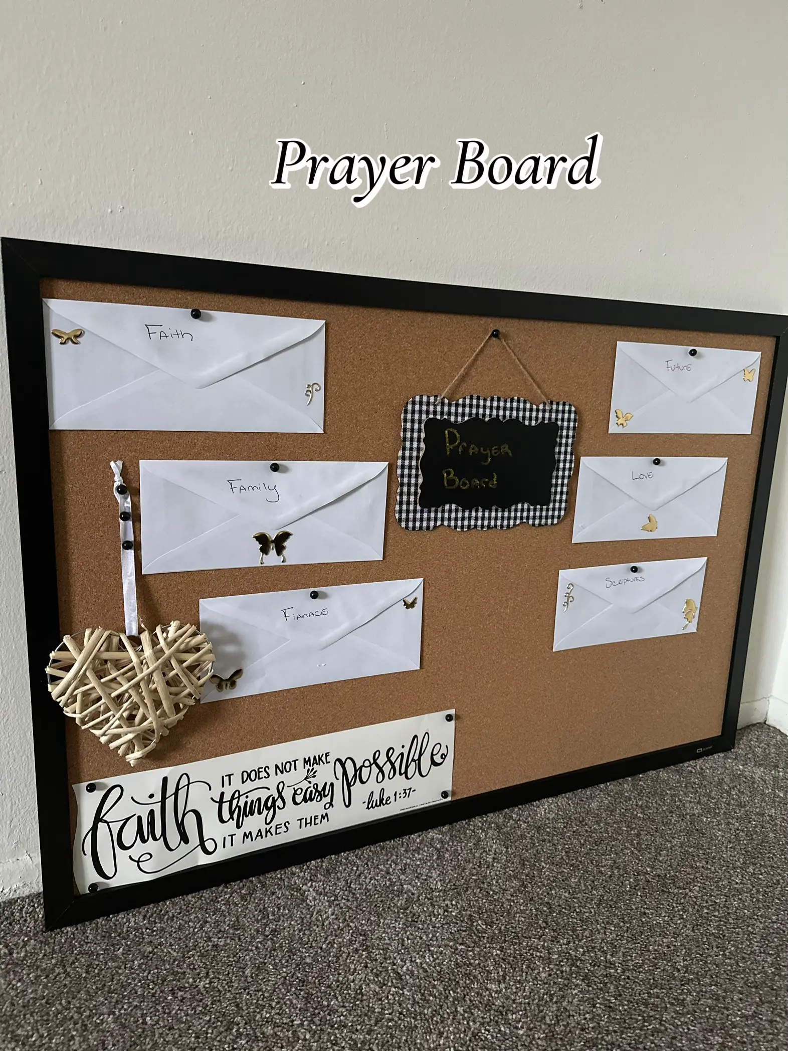 Prayer Board for Mom Prayer Boards. Family Prayers. Prayer Board