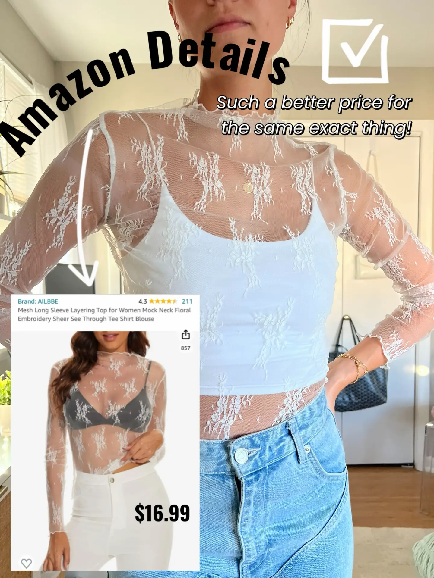 Women Flower Transparent Mesh Sheer Crop Top T-Shirt Blouse Tee Tops -  Walmart.com