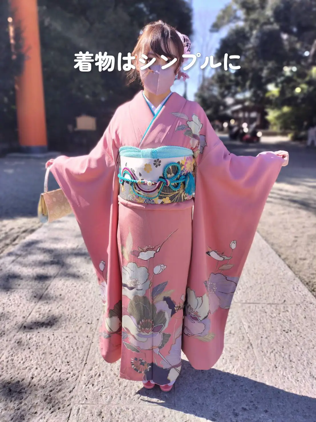 ちょい足し髪飾り No.45 ♡ 水引髪飾り 励ます 鶴 蝶々 和装髪飾り