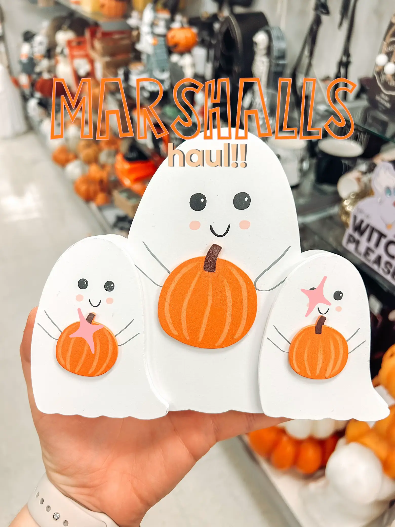 Marshalls ghost decor haul!! | Gallery posted by Erin | Lemon8