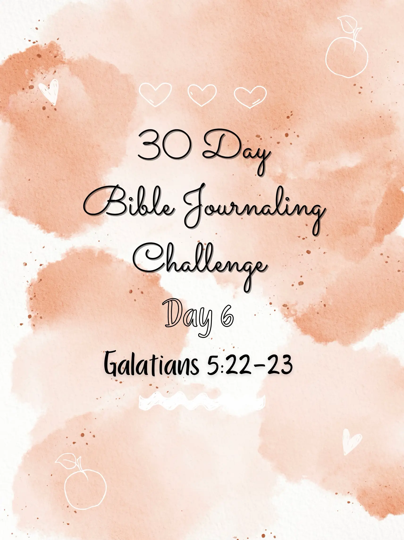 Bible Journaling Challenge