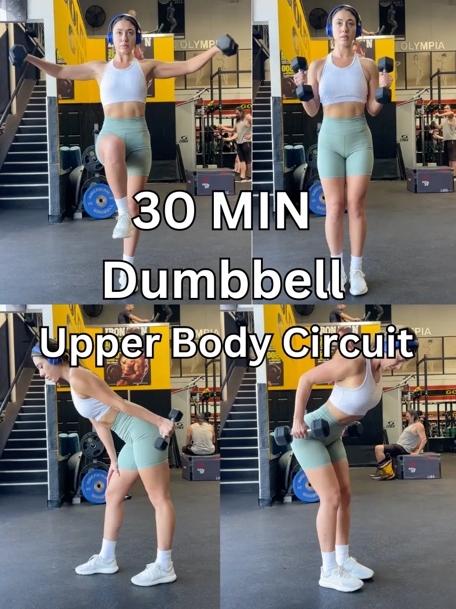 30-Minute Upper Body Dumbbell Workout