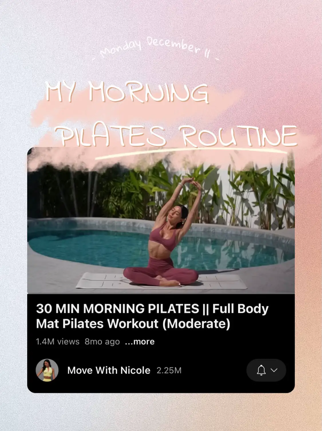 Gentle Morning Pilates Routine - Lindywell