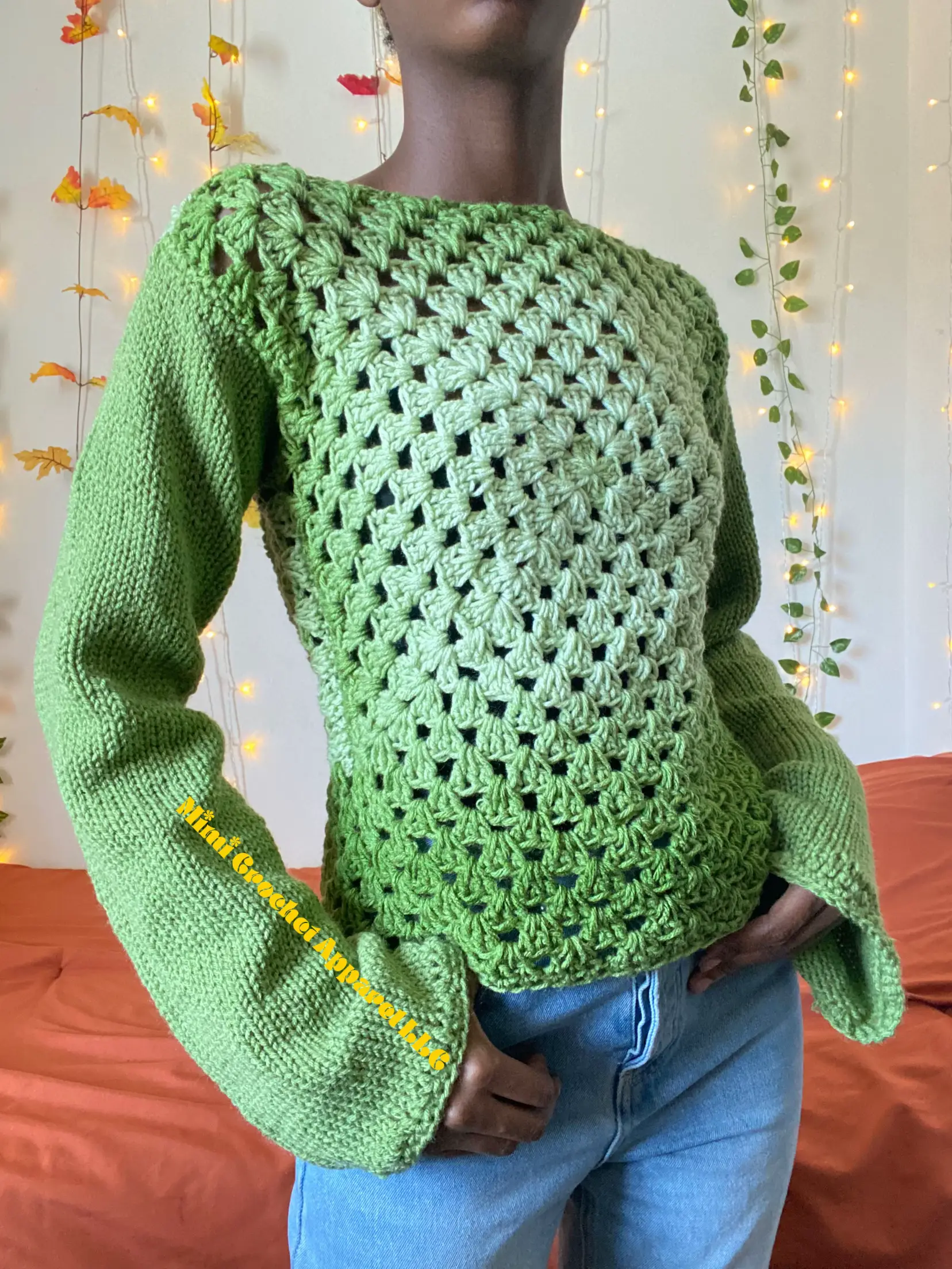 Simple Boho Crochet Crop Top – Lunar Knits by Lori