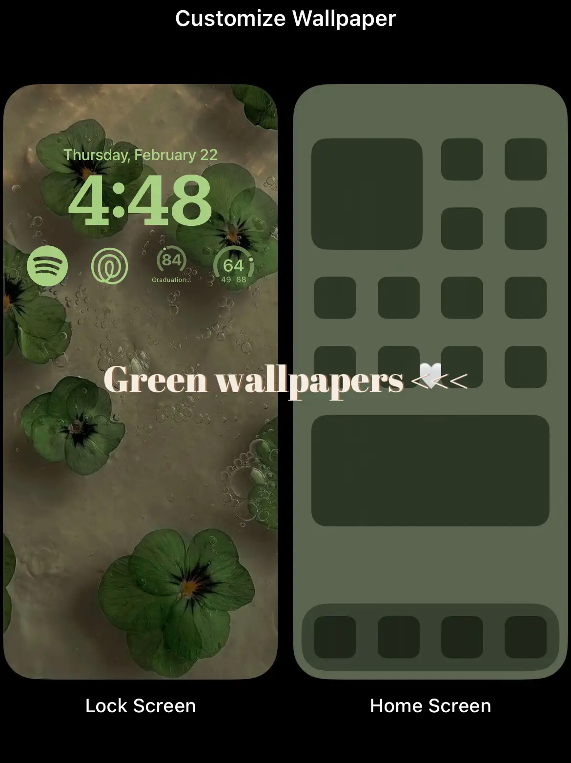 green aesthetic wallpapers