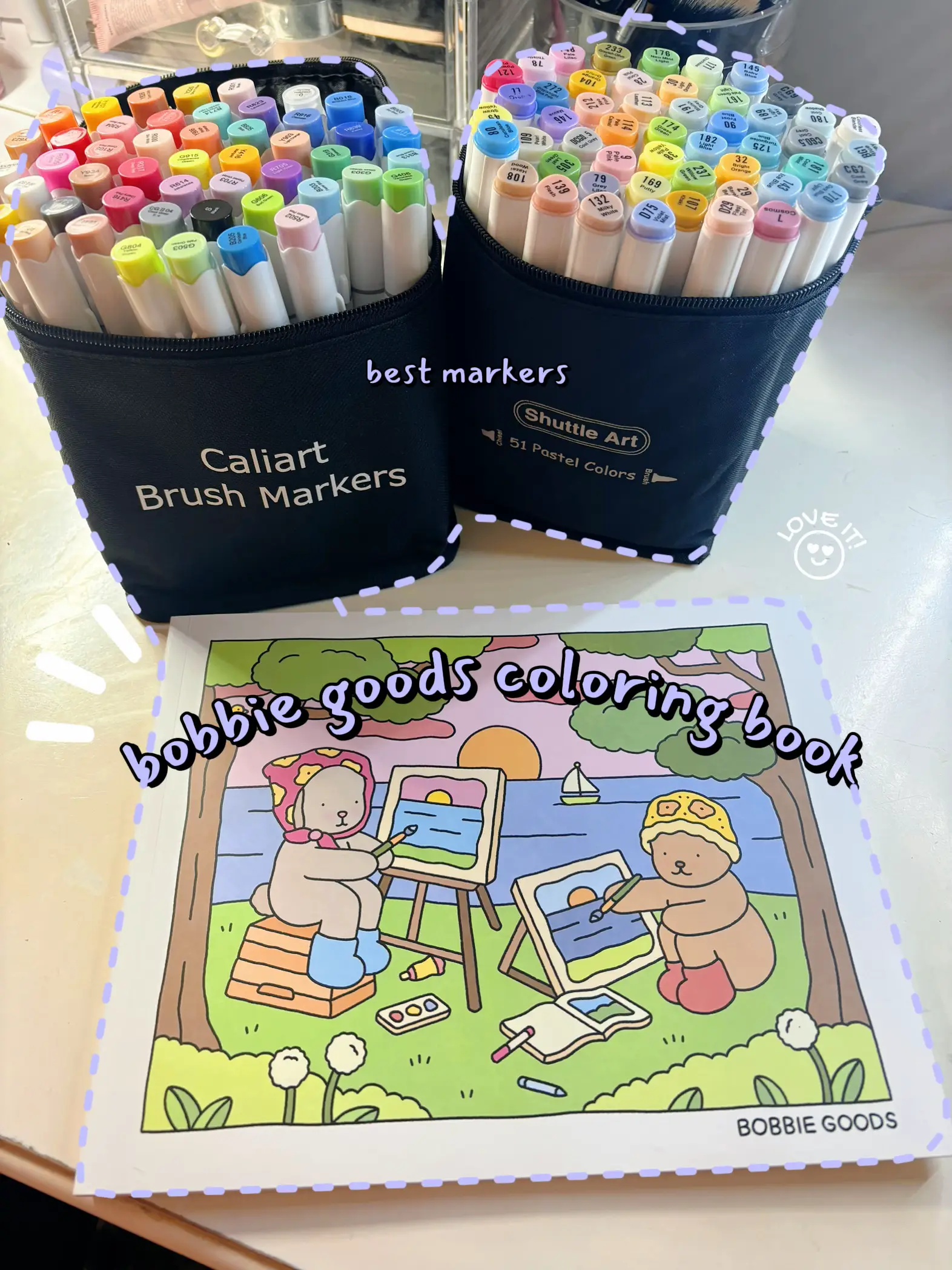 POV: You got your hands on the Bobbie Goods Coloring Book 🥰💖 #bobbie, bobbie  goods
