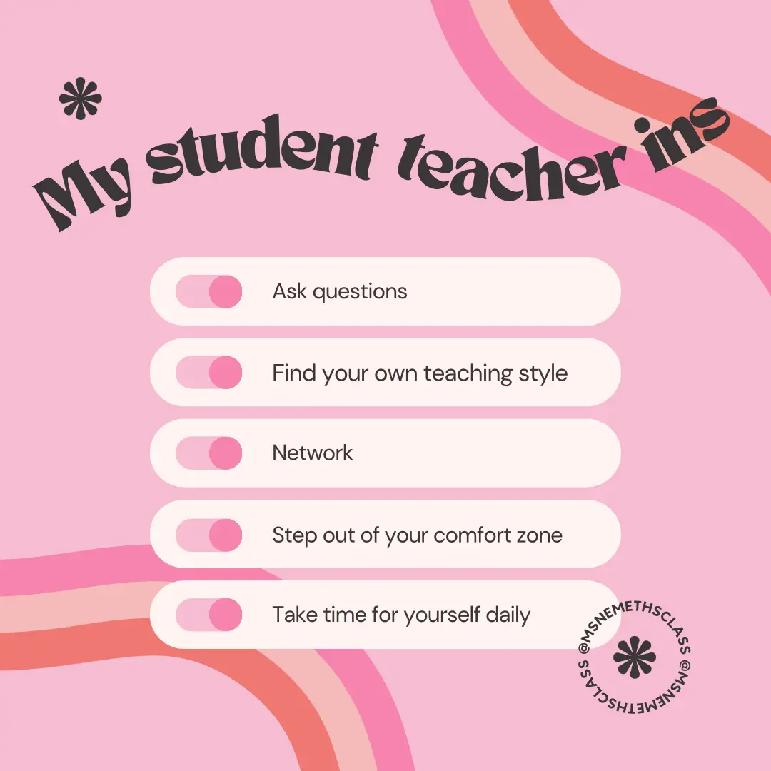 Student Teacher Tips 