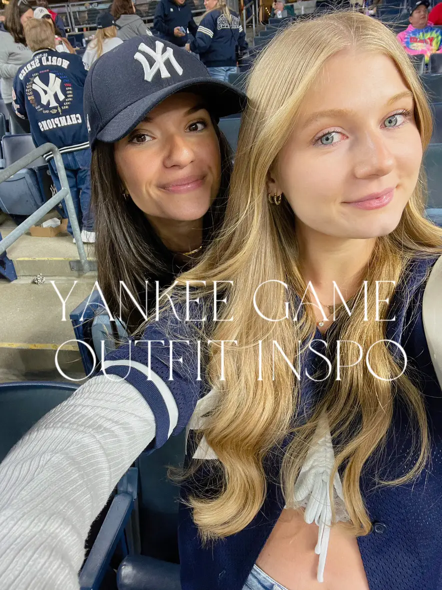 What I wore to the Yankee Game✨⚾️