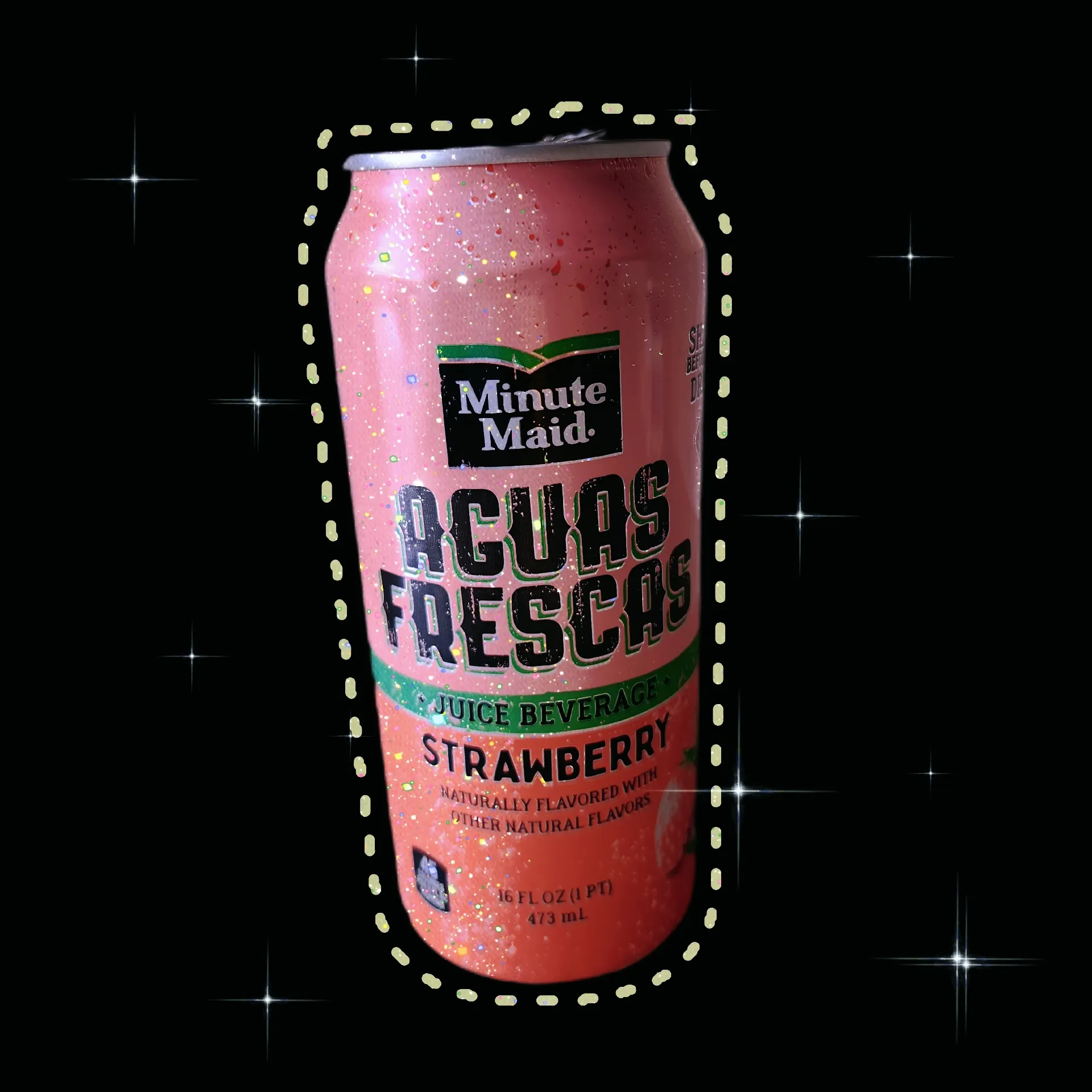 Minute Maid Aguas Frescas Naturally Flavored Strawberry Juice