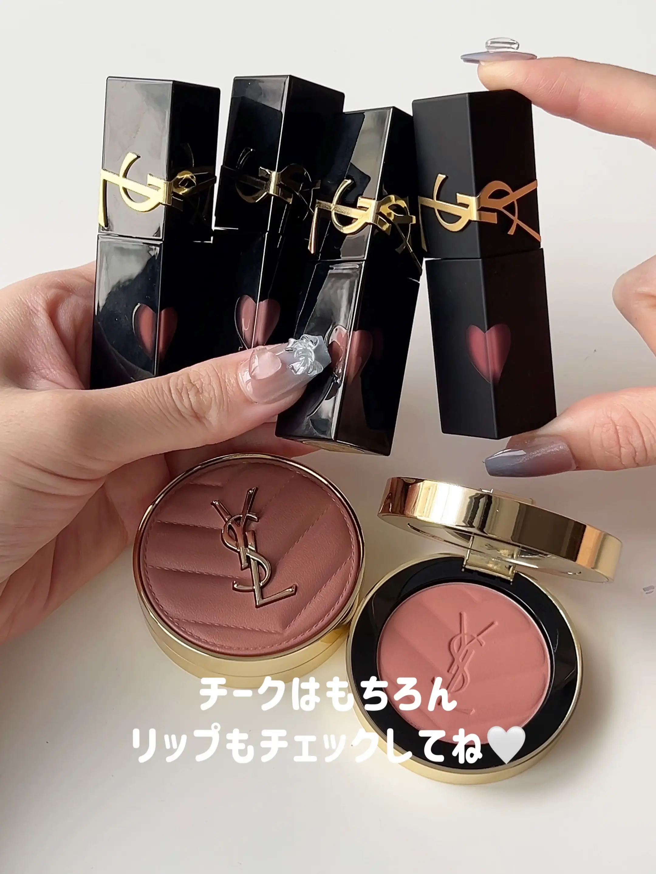 綾様専用 YSL メイクミーブラッシュ リキッド69+アイシャドウ125+