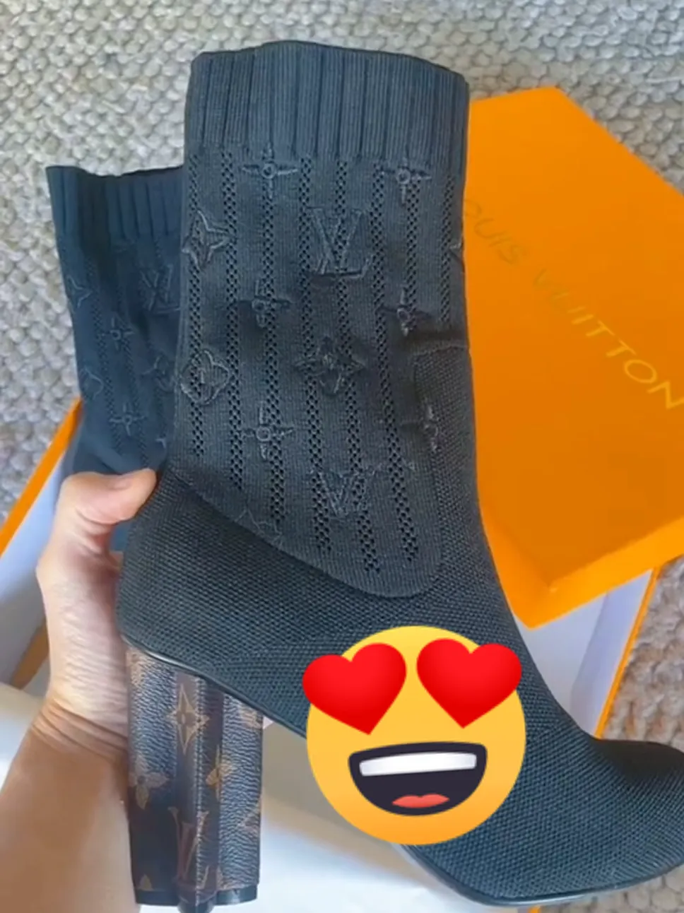 Louis vuitton hot sale socks boots