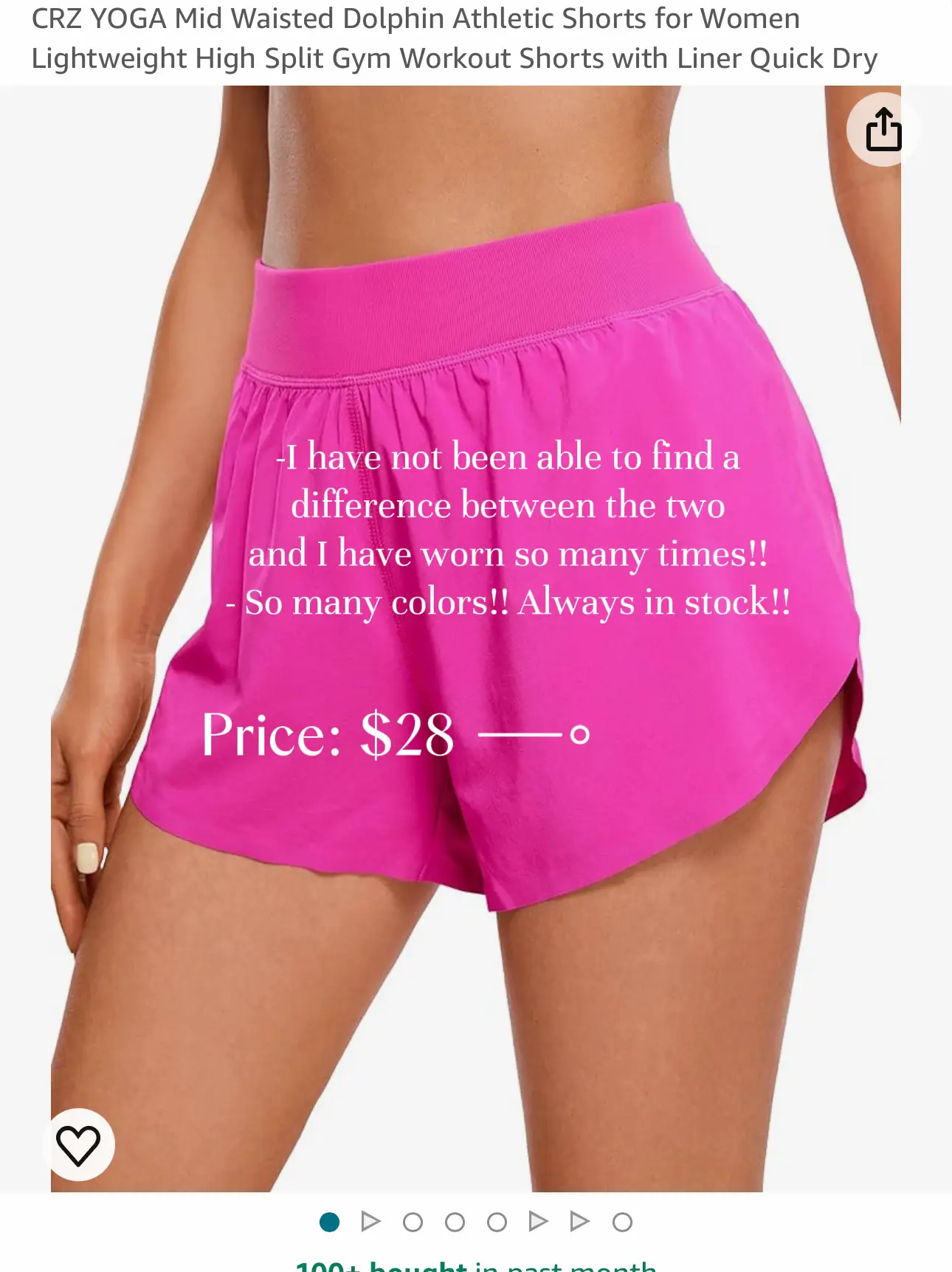 Lululemon Hotty Hot shorts vs  Dupe AND Free People The Way Home  shorts vs  Dupe Save your money friends - These dupes are t