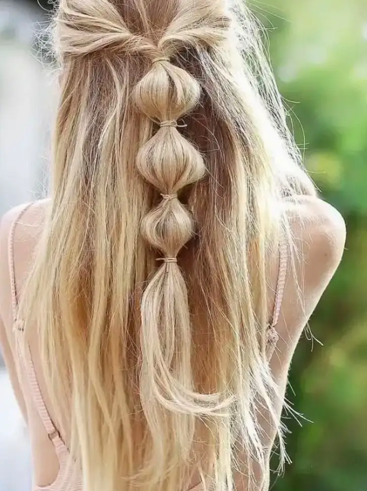 Preppy Cute School Girl Hair Brown