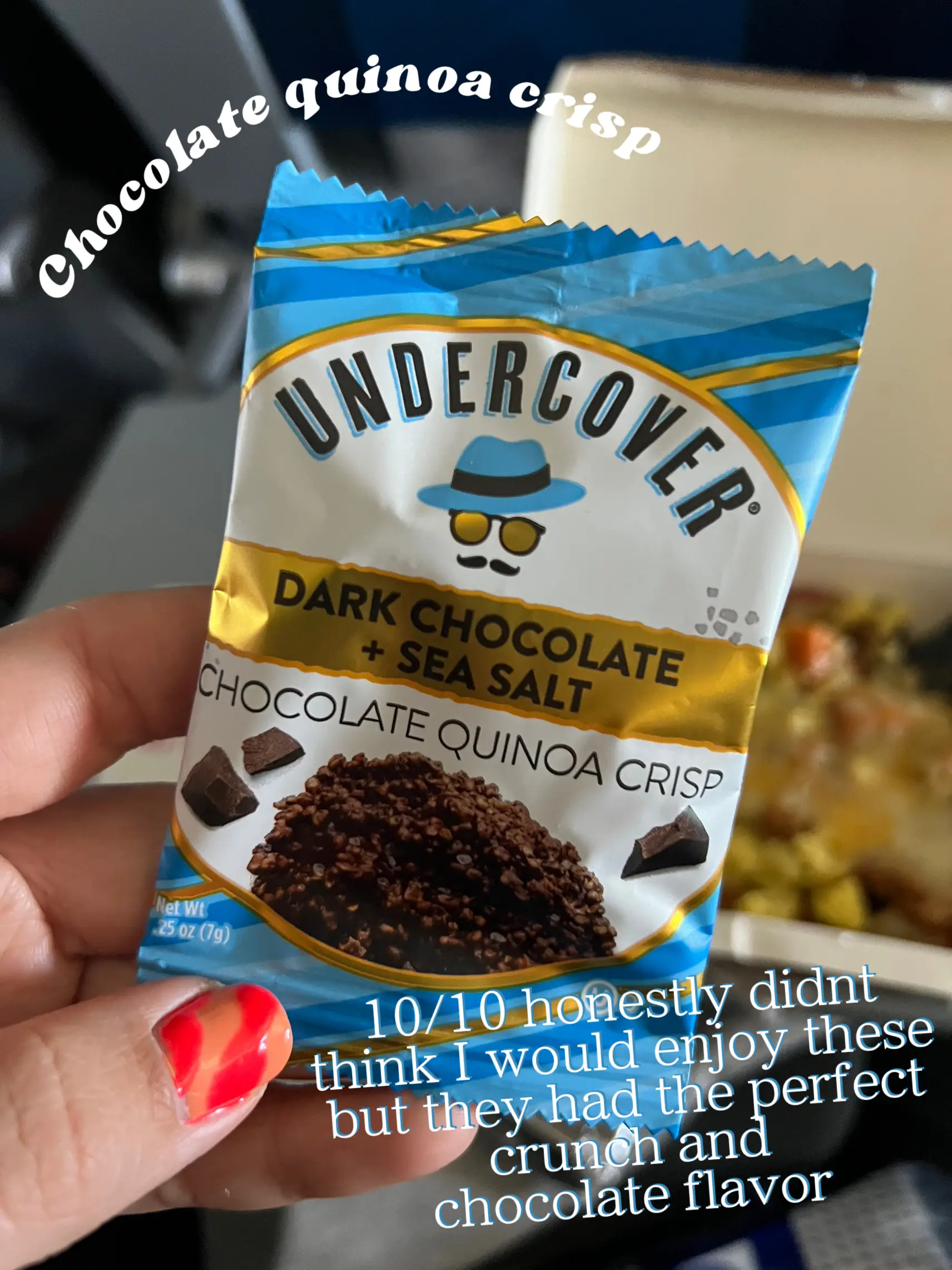 Save on Undercover Crispy Quinoa Dark Chocolate + Sea Salt Order