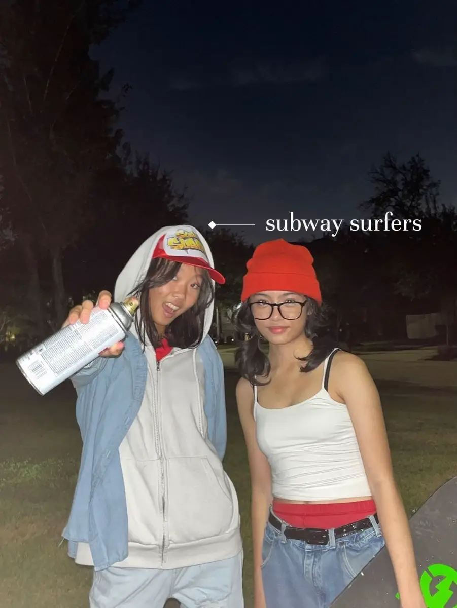 Subway surfers costume halloween inspiration friends in 2023  Halloween  outfits, Pretty halloween costumes, Cute halloween costumes