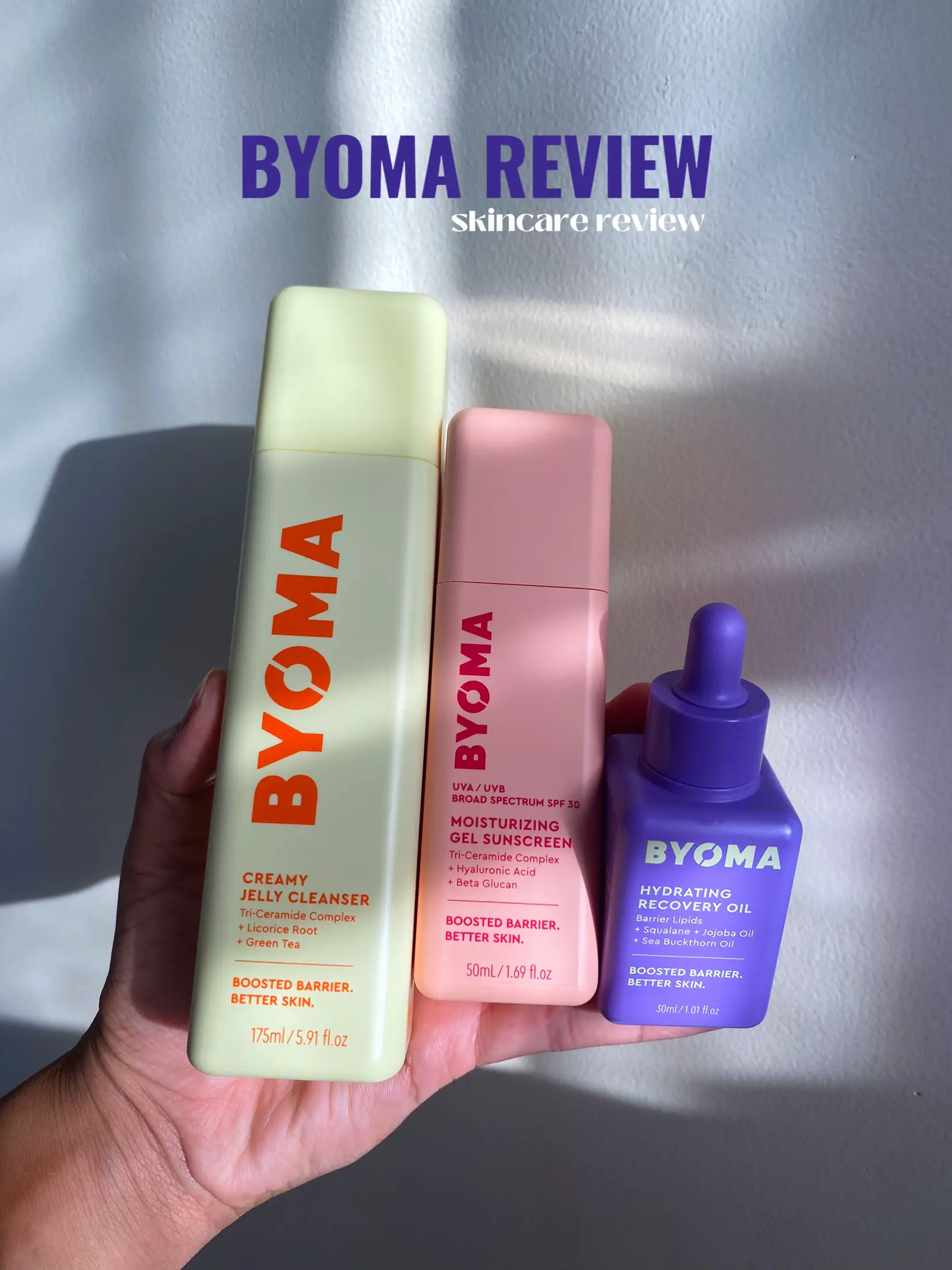 BYOMA® Skin Barrier Boosting Skin Care Products