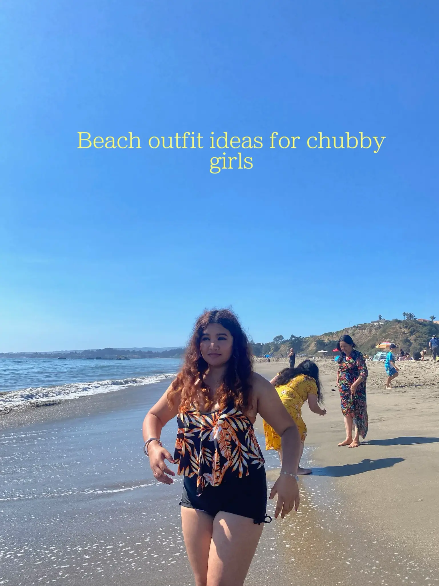 Beach outfit ideas for chubby girls