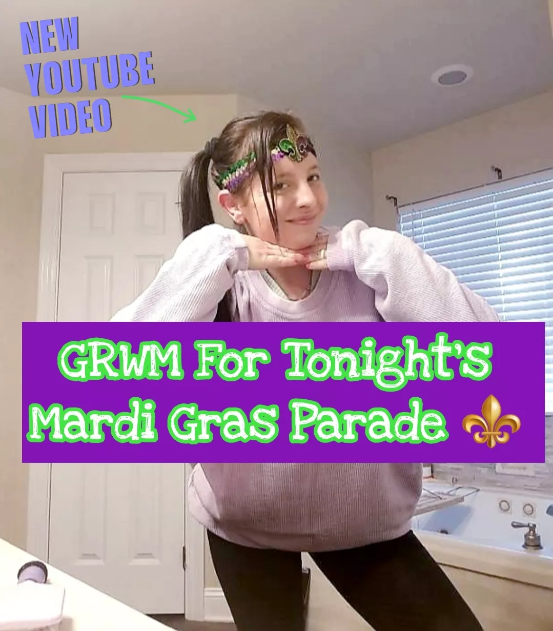 How Glow Up Became Popular at Mardi Gras Night Parade - Lemon8 Search