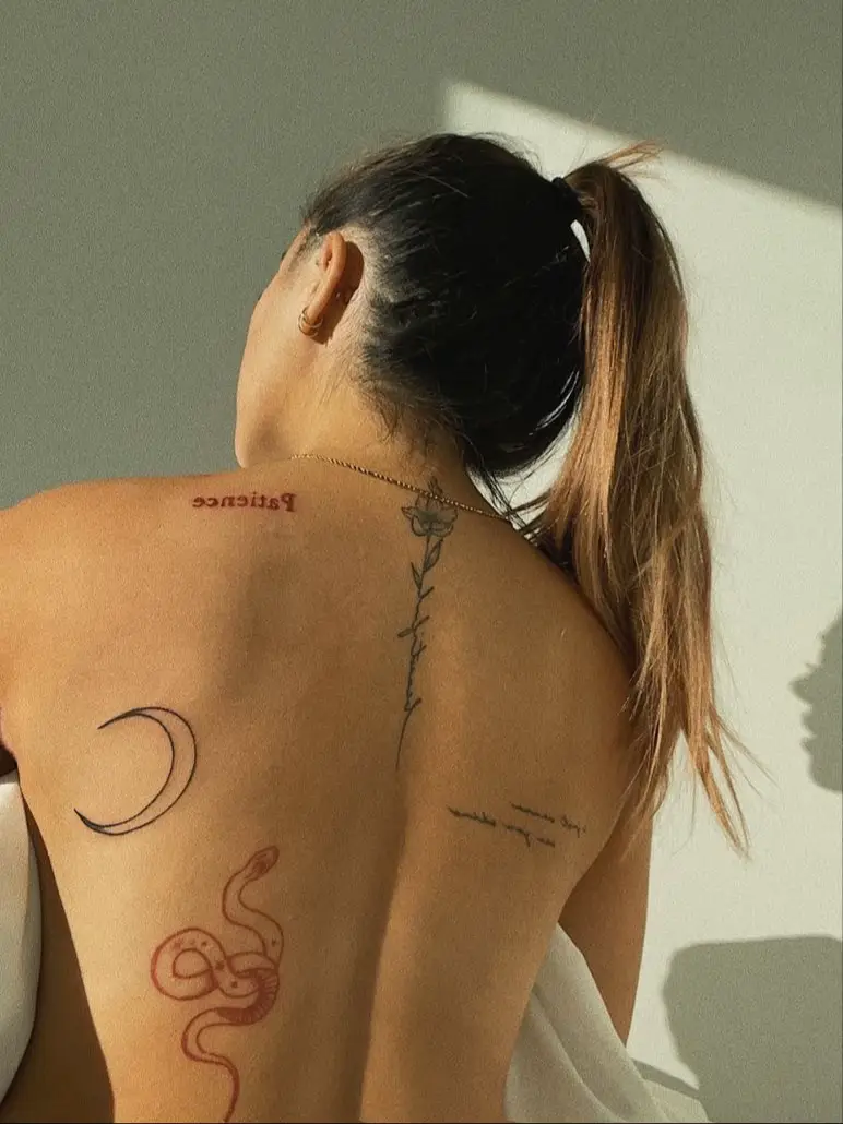 Tattoo Back Bralette – Love Chelsea, xxoo