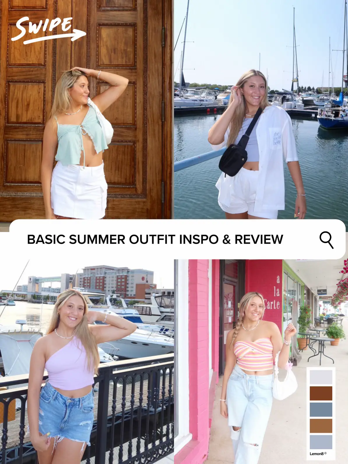 BASIC SUMMER OUTFIT INSPO & REVIEW🌸🌅🩷's images(0)