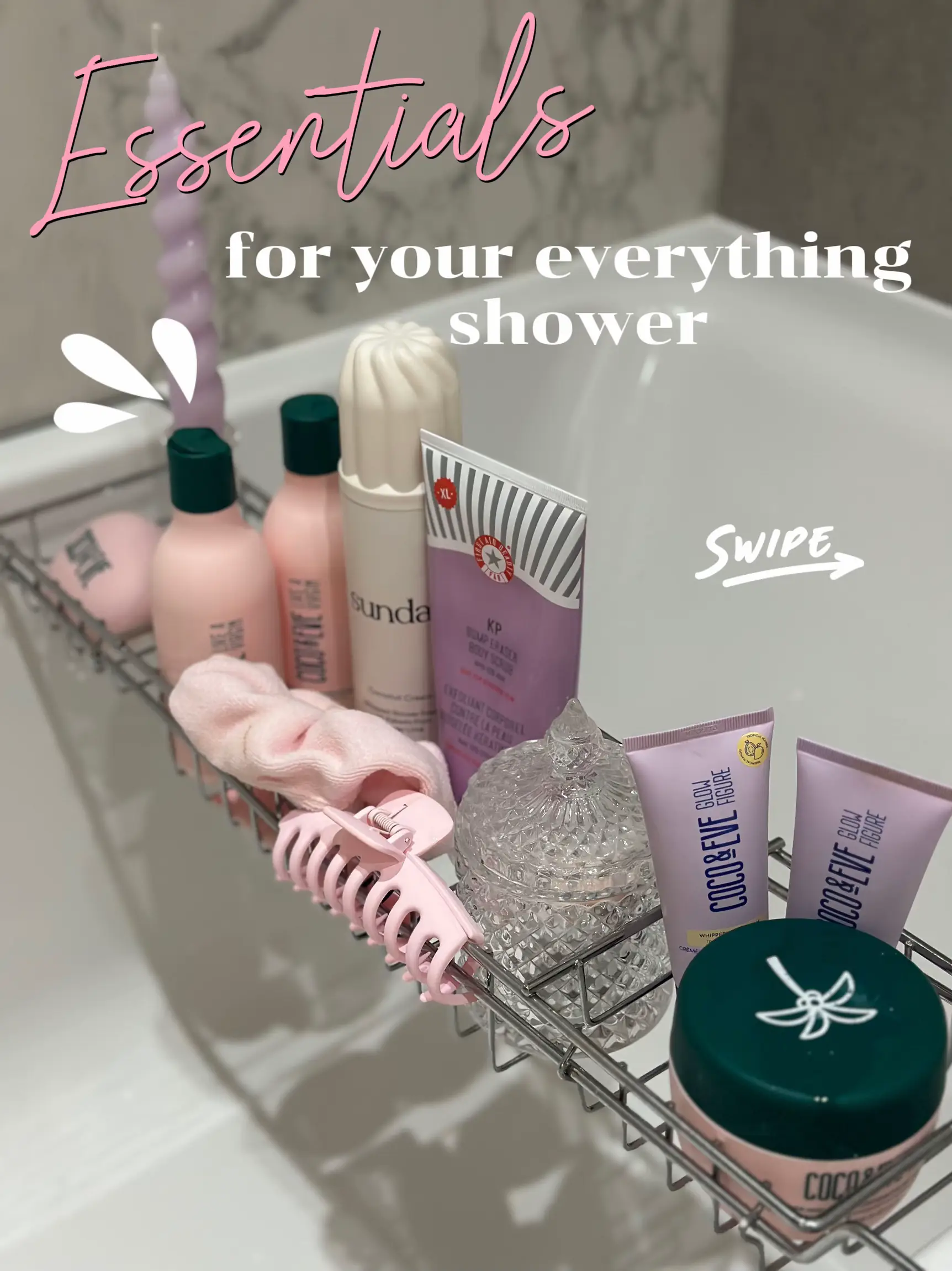 Essentials for your everything shower🛁🫧