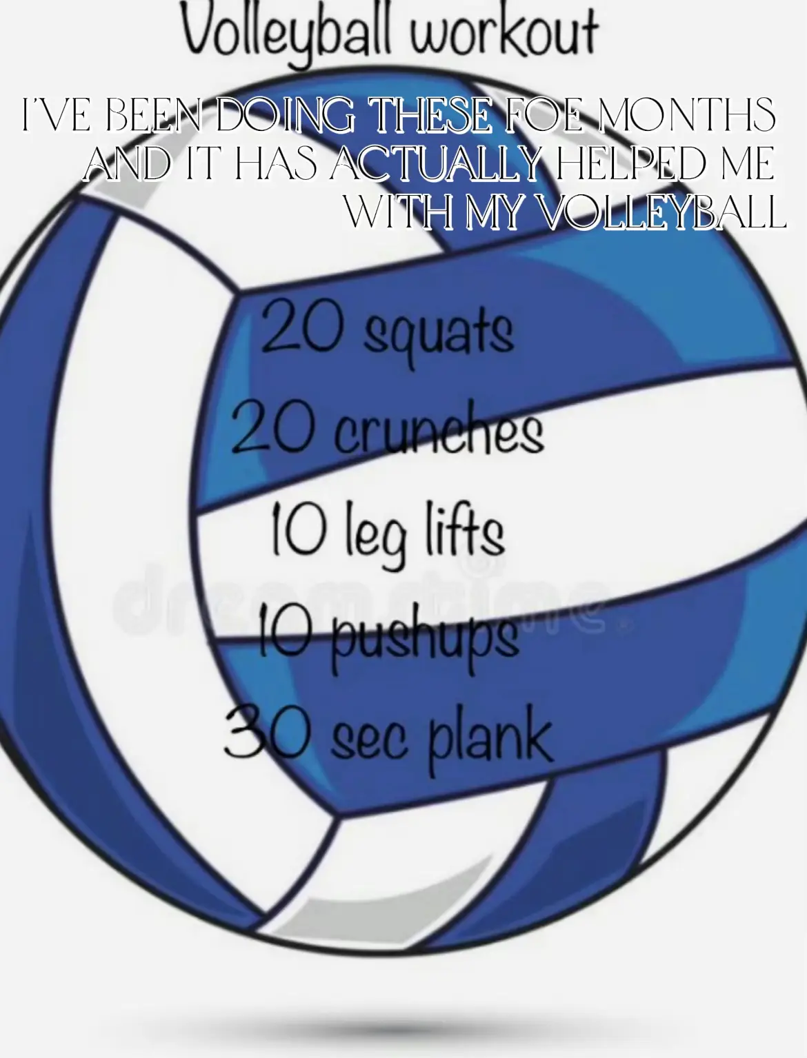 Volleyball discount leg workout