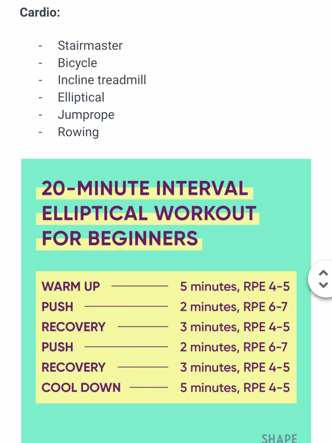 Running Workout Plans