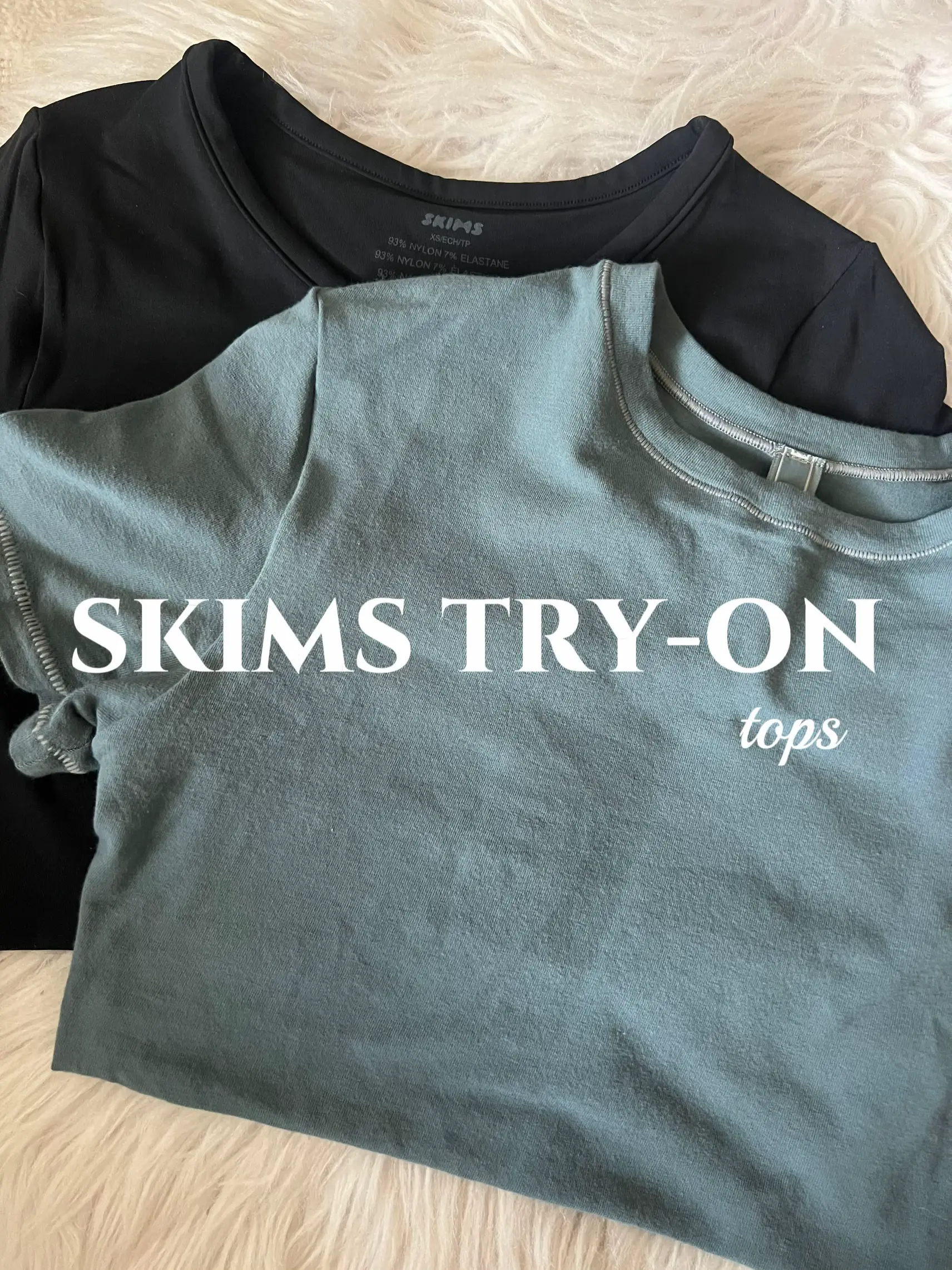 SKIMS TRY-ON : Tops, Gallery posted by Chloe Kapisak