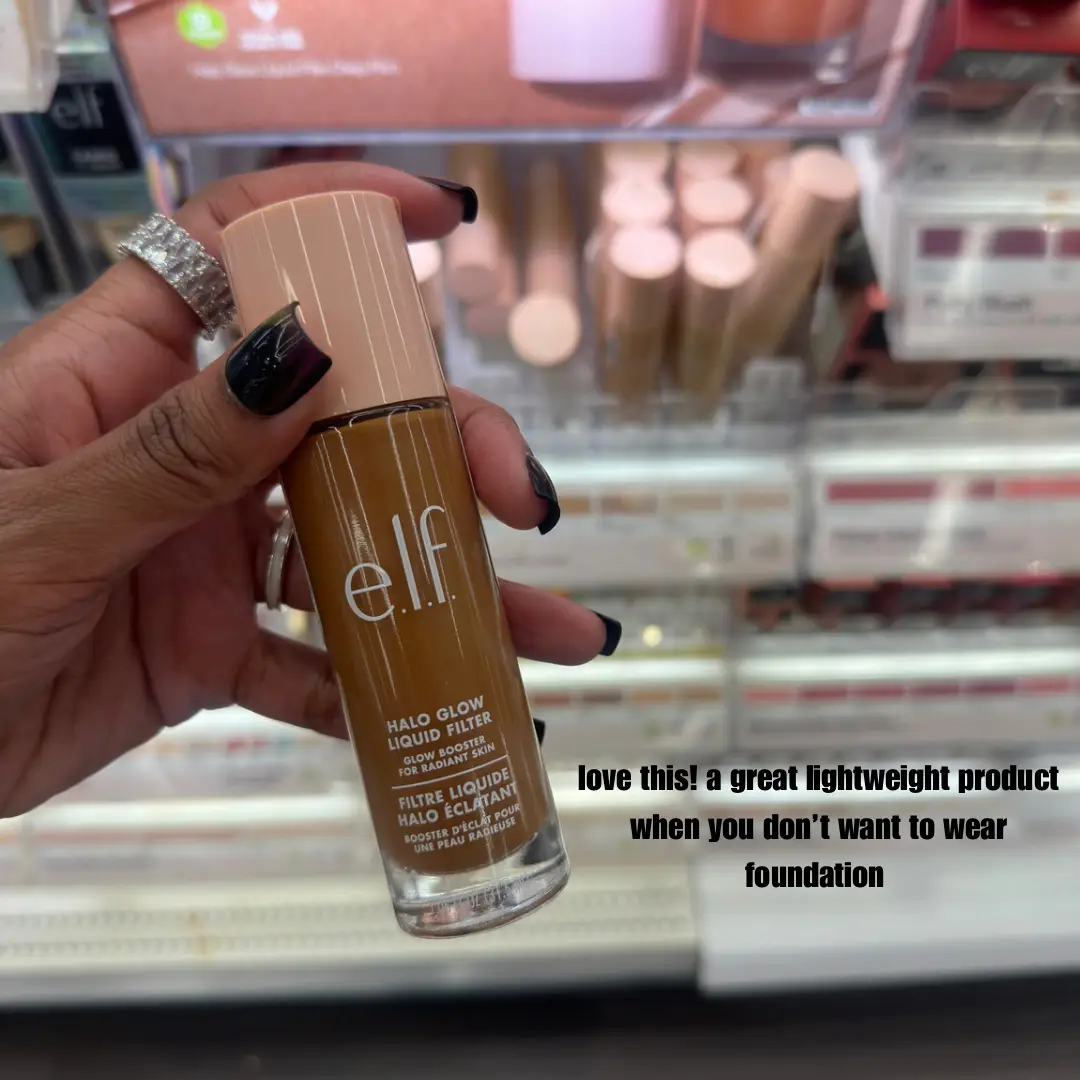 1 E.L.F. Halo Glow Liquid Filter -Complexion Booster Pick Your 1 Color  *Joy's*