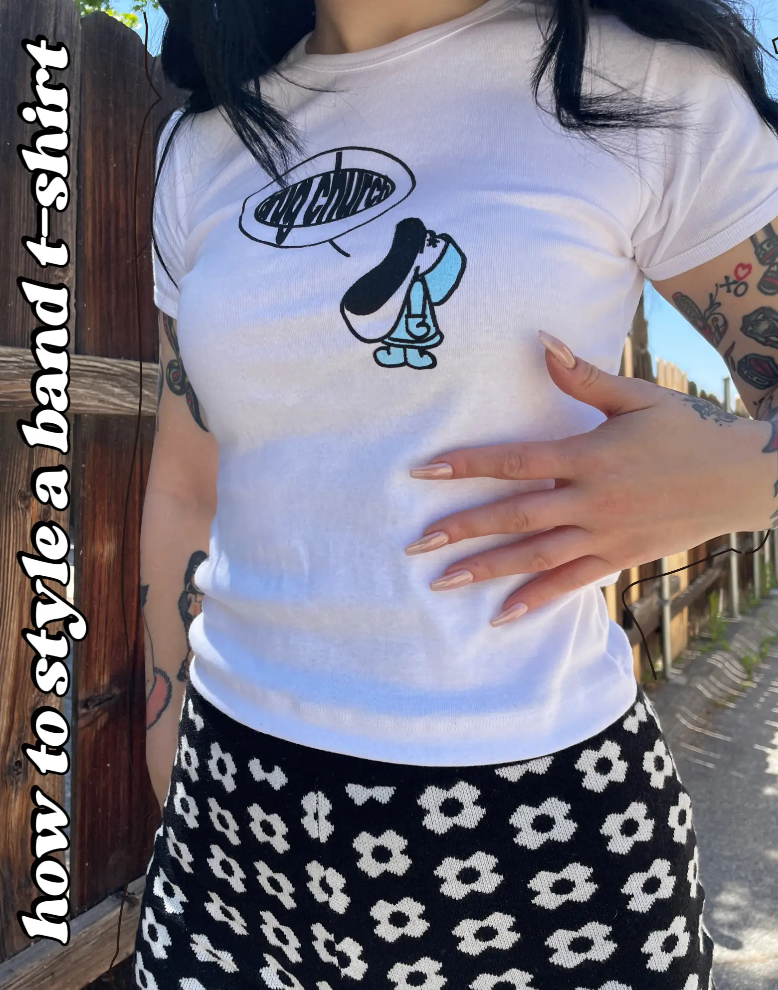 How to Style a Band T-Shirt, Gallery posted by Samantha