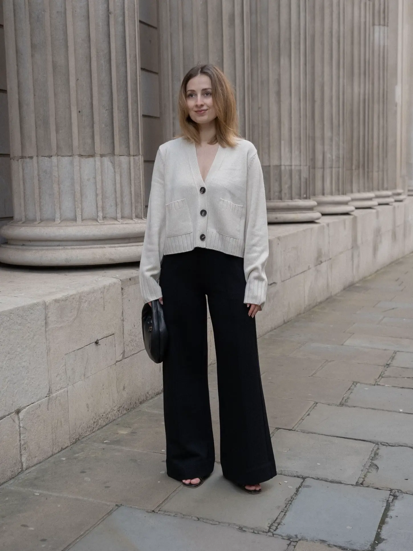 Pinterest Made Me Do It: Outfit with Flowy Plisse Palazzo Trousers