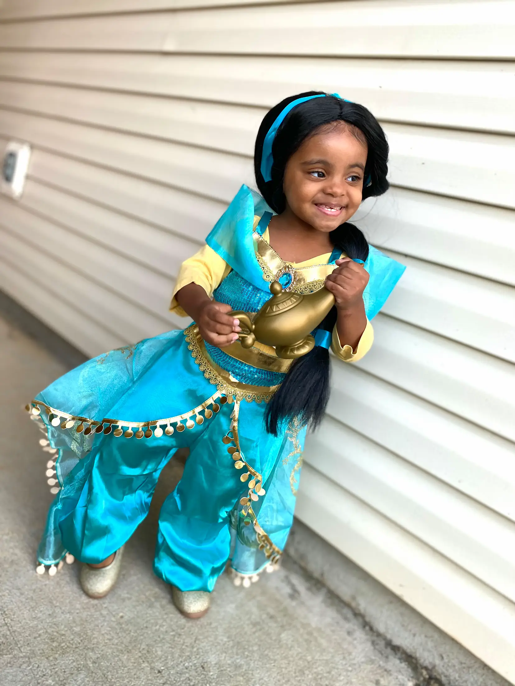 Little girl jasmine clearance costume