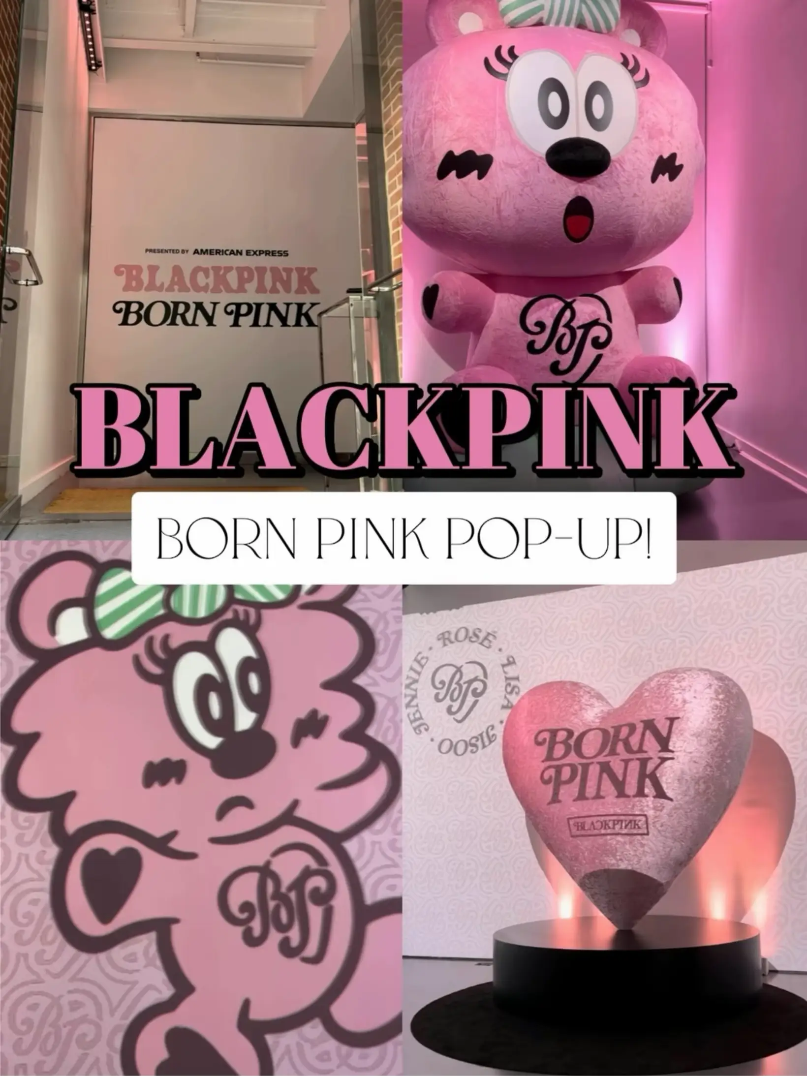 BLACKPINK Hosts Born Pink London Pop-Up