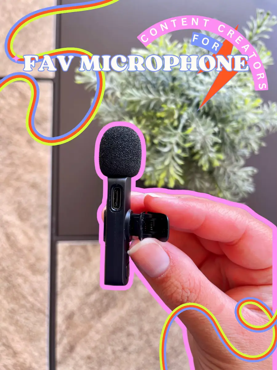 Bower Wireless Lavalier Microphone: High-Quality Audio for Content Creation  