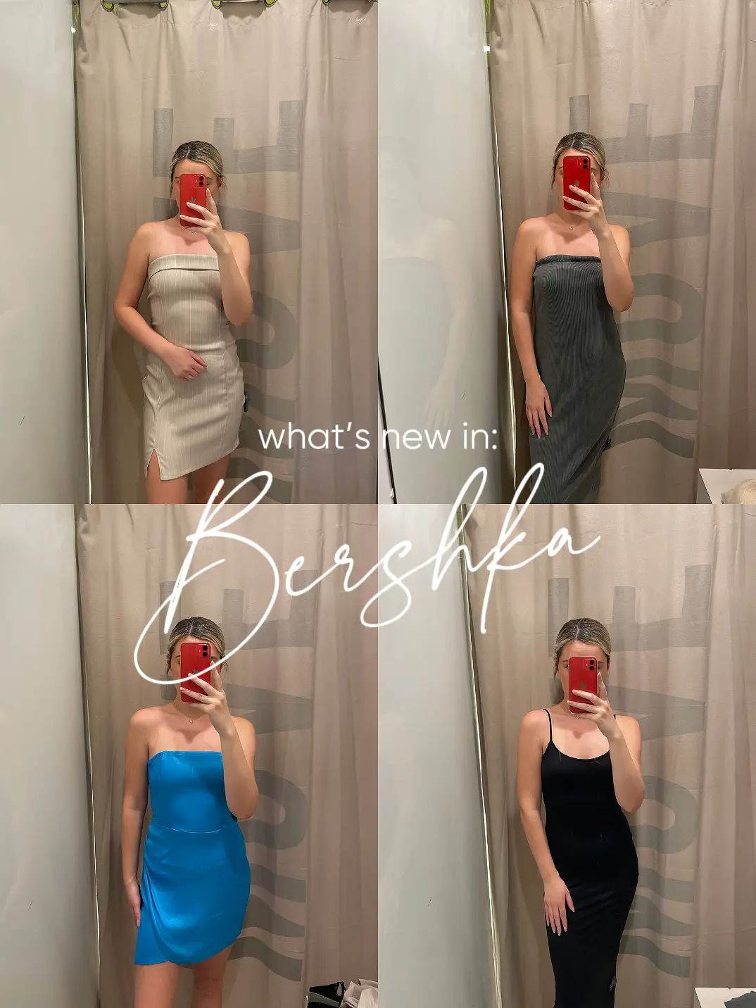 Bershka dress for less: Skims-inspired style - Lemon8 Search