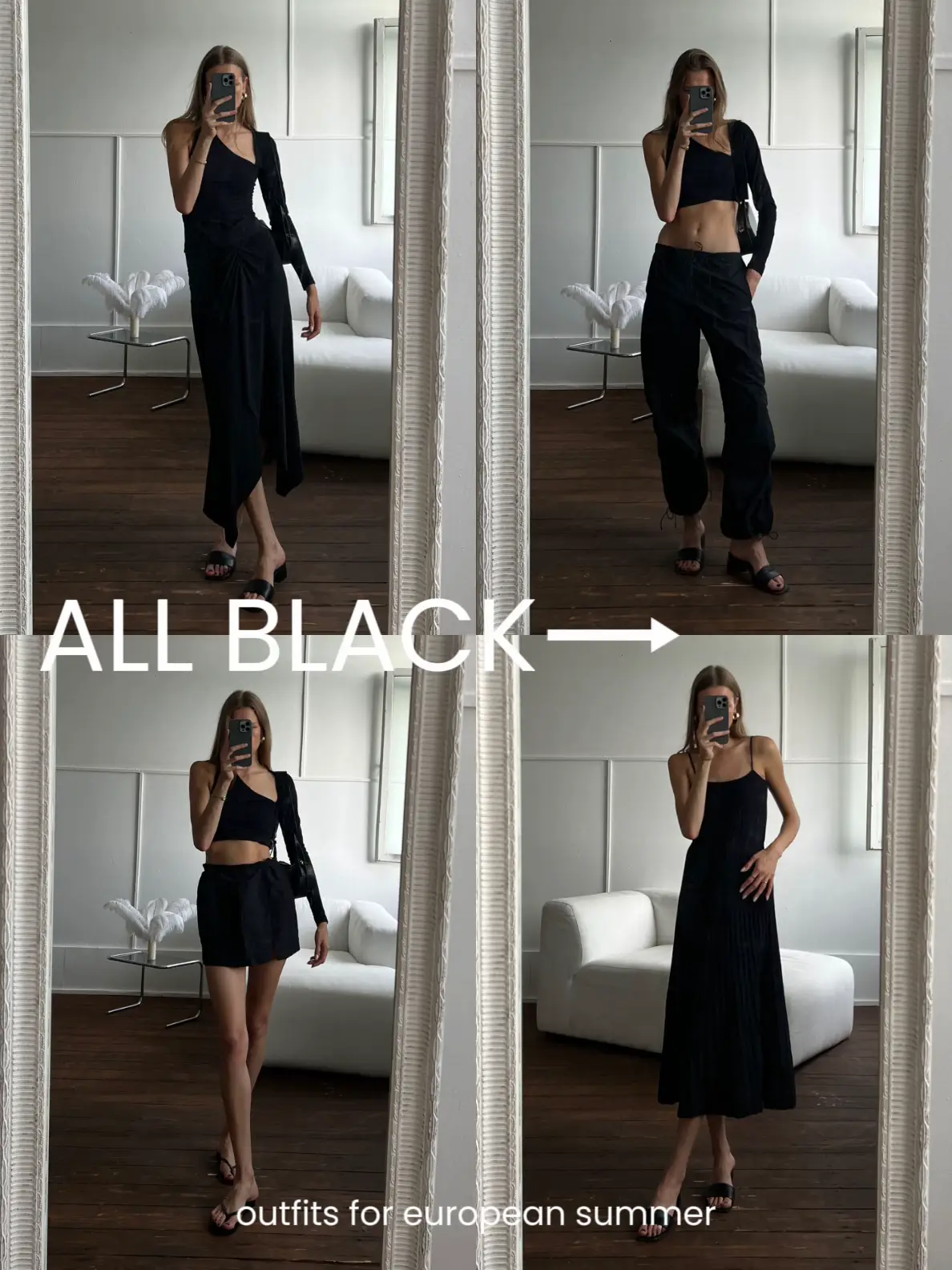 ALL BLACK OUTFITS 🖤 