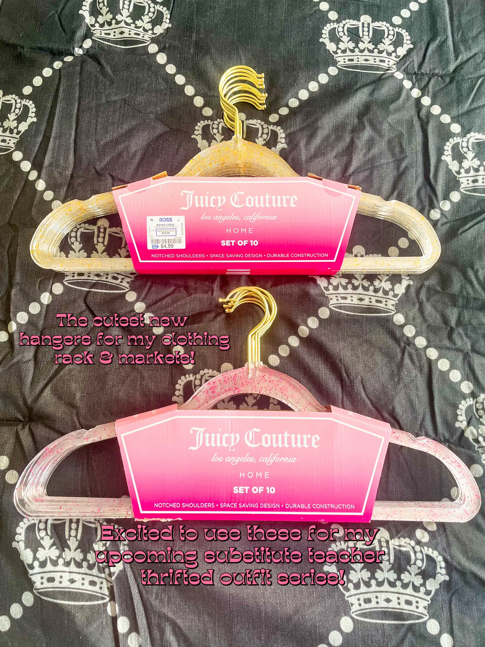 SHOP WITH ME AT ROSS FOR JUICY COUTURE HOME DECOR!